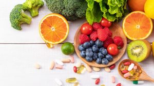suplementação nutricional: alimentos saudáveis e medicamentos fitoterápicos